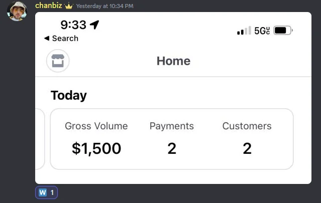 Student store result screenshot